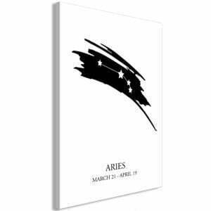 Wandbild - Zodiac Signs: Aries (1 Part) Vertical