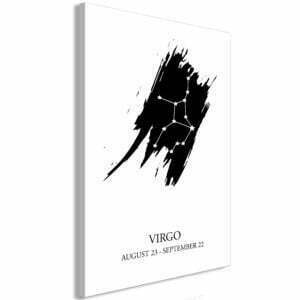 Wandbild - Zodiac Signs: Virgo (1 Part) Vertical