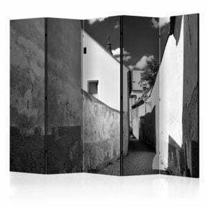5-teiliges Paravent - Narrow Street II [Room Dividers]