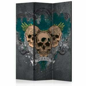 3-teiliges Paravent - Darkness II [Room Dividers]