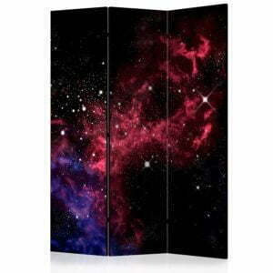 3-teiliges Paravent - space - stars [Room Dividers]