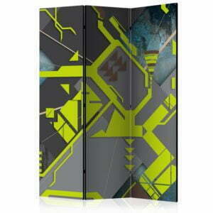 3-teiliges Paravent - Dynamic paths [Room Dividers]