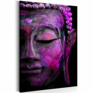 Wandbild - Pink Buddha