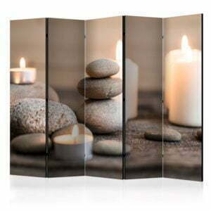 5-teiliges Paravent - Rest II [Room Dividers]