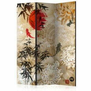 3-teiliges Paravent - Fish Dance [Room Dividers]