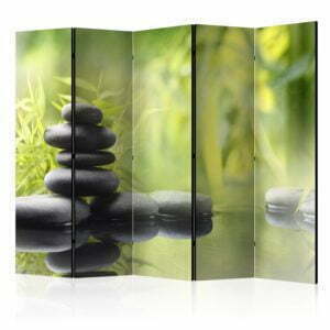 5-teiliges Paravent - Serenity of nature II [Room Dividers]