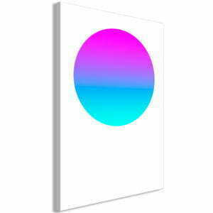 Wandbild - Colourful Circle (1 Part) Vertical