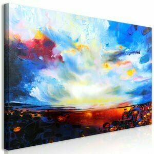 Wandbild - Colourful Sky (1 Part) Wide