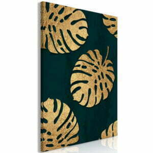 Wandbild - Leaves of Luxury (1 Part) Vertical
