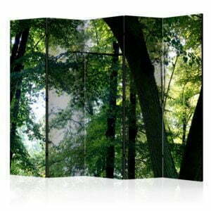 5-teiliges Paravent - Spring in the Park II [Room Dividers]