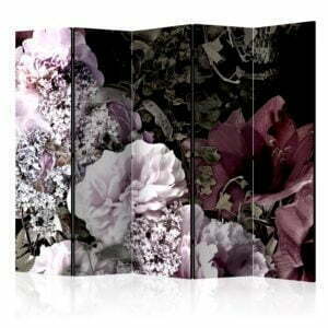 5-teiliges Paravent - Vintage Garden II [Room Dividers]