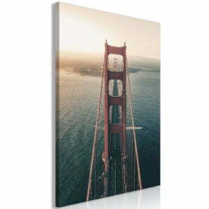 Wandbild - Golden Gate Bridge (1 Part) Vertical