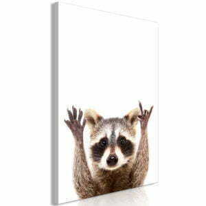 Wandbild - Raccoon (1 Part) Vertical
