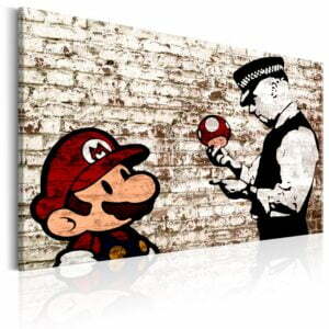 Wandbild - Banksy: Torn Wall