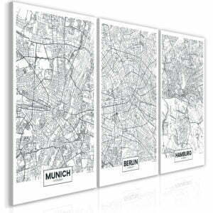 Wandbild - German Metropolises (Collection)