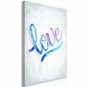 Wandbild - Love (1 Part) Vertical