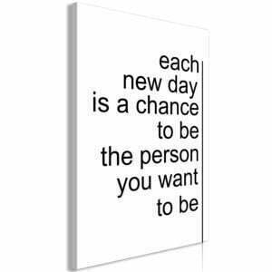 Wandbild - Inspirational Quotes (1 Part) Vertical