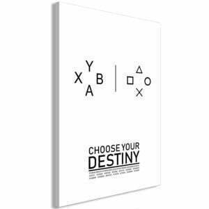 Wandbild - Choose Your Destiny (1 Part) Vertical