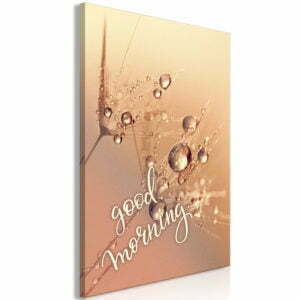 Wandbild - Good Morning (1 Part) Vertical