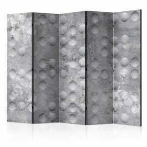 5-teiliges Paravent - Dancing bubbles II [Room Dividers]