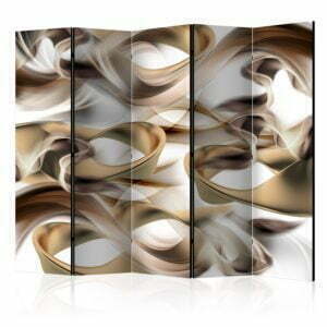 5-teiliges Paravent - Twisted World II [Room Dividers]