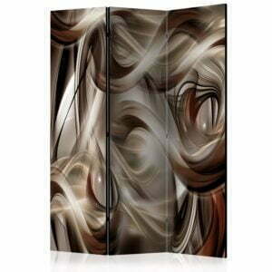 3-teiliges Paravent - Brown Revelry [Room Dividers]