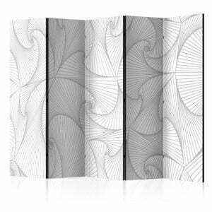 5-teiliges Paravent - Avantgarde Fan II [Room Dividers]