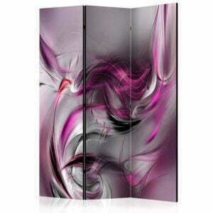 3-teiliges Paravent - Pink Swirls II [Room Dividers]