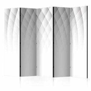 5-teiliges Paravent - Structure of Light II [Room Dividers]