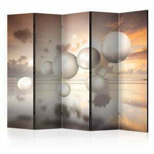5-teiliges Paravent - Morning Jewels II [Room Dividers]