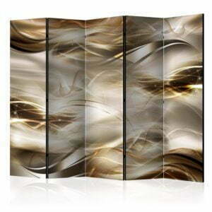 5-teiliges Paravent - Amber River II [Room Dividers]
