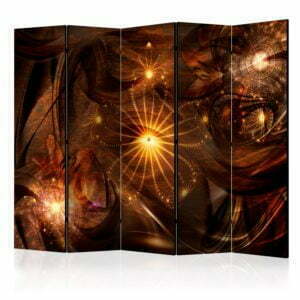 5-teiliges Paravent - Treasures Cave II [Room Dividers]