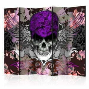 5-teiliges Paravent - Corpse Skull II [Room Dividers]