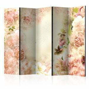5-teiliges Paravent - Spring fragrance II [Room Dividers]