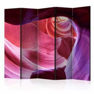 5-teiliges Paravent - Amazing Cave II [Room Dividers]