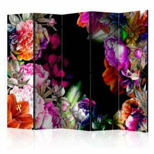 5-teiliges Paravent - Warm Tones of Summer II [Room Dividers]