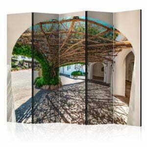 5-teiliges Paravent - The Arbour of Trees - Poltu Quatu, Italy II [Room Dividers]