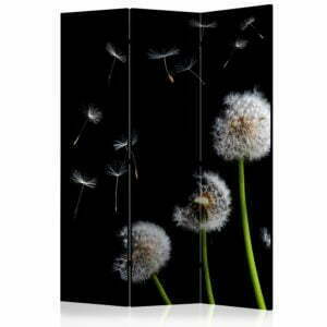 3-teiliges Paravent - Dandelions in the wind [Room Dividers]