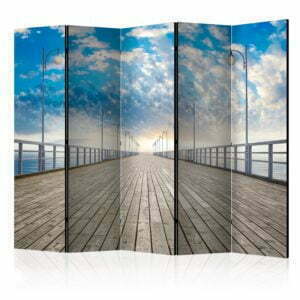 5-teiliges Paravent - The  pier II [Room Dividers]