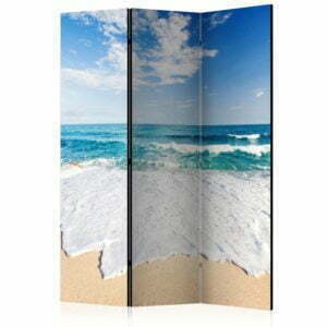 3-teiliges Paravent - Photo wallpaper – By the sea [Room Dividers]