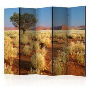 5-teiliges Paravent - Desert landscape, Namibia II [Room Dividers]