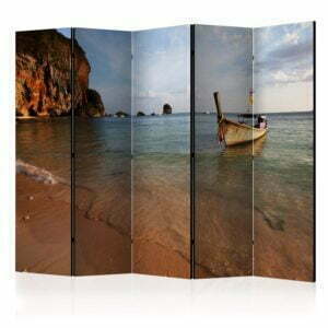 5-teiliges Paravent - Andaman sea II [Room Dividers]