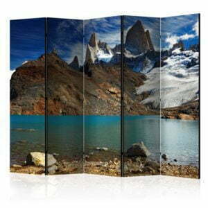 5-teiliges Paravent - Mount Fitz Roy, Patagonia, Argentina II [Room Dividers]