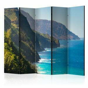 5-teiliges Paravent - Na Pali Coast, Kauai, Hawaii II [Room Dividers]