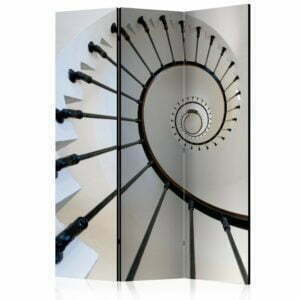 3-teiliges Paravent - stairs (lighthouse) [Room Dividers]
