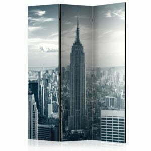 3-teiliges Paravent - Amazing view to New York Manhattan at sunrise [Room Dividers]