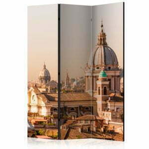 3-teiliges Paravent - Rome - bird's eye view [Room Dividers]