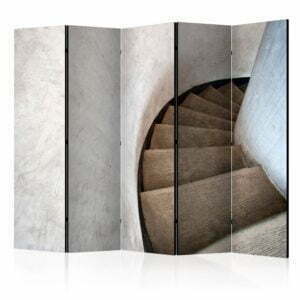 5-teiliges Paravent - Spiral stairs II [Room Dividers]
