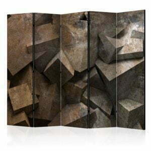 5-teiliges Paravent - Stone steps II [Room Dividers]