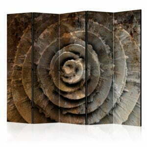 5-teiliges Paravent - Desert rose II [Room Dividers]